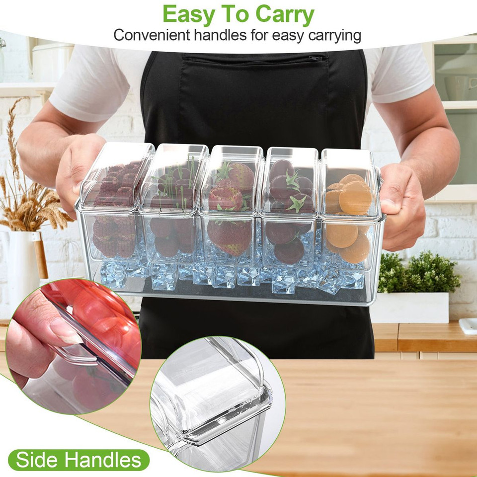 NewHome™ 5-Cube Chilled Serving Station Caddy product image
