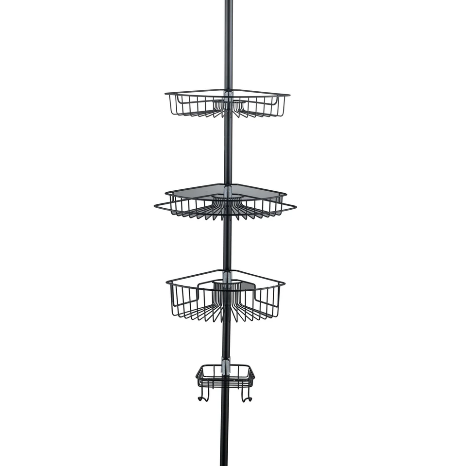 4-Tier Corner Rustproof Shower Caddy product image