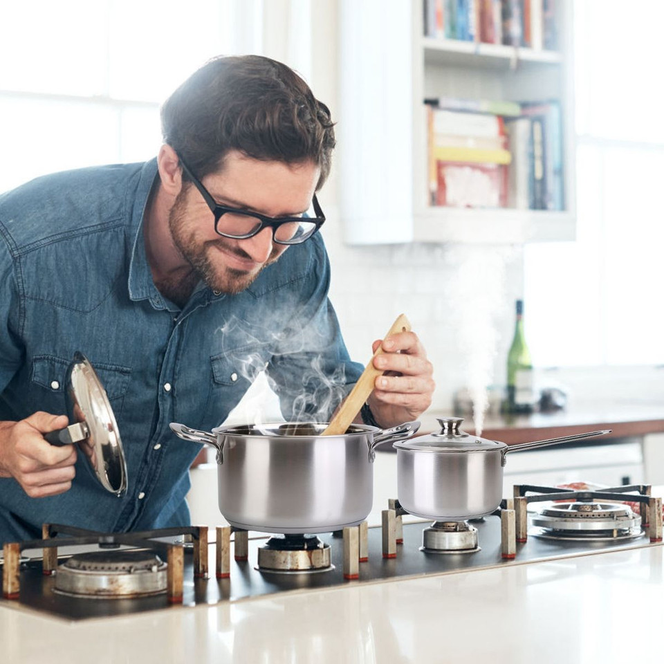 NewHome™ Stainless Steel Cookware Set product image