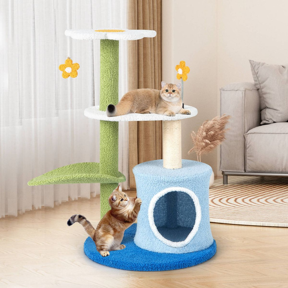 4-Tier Modern Cat Tree Tower Activity Center product image