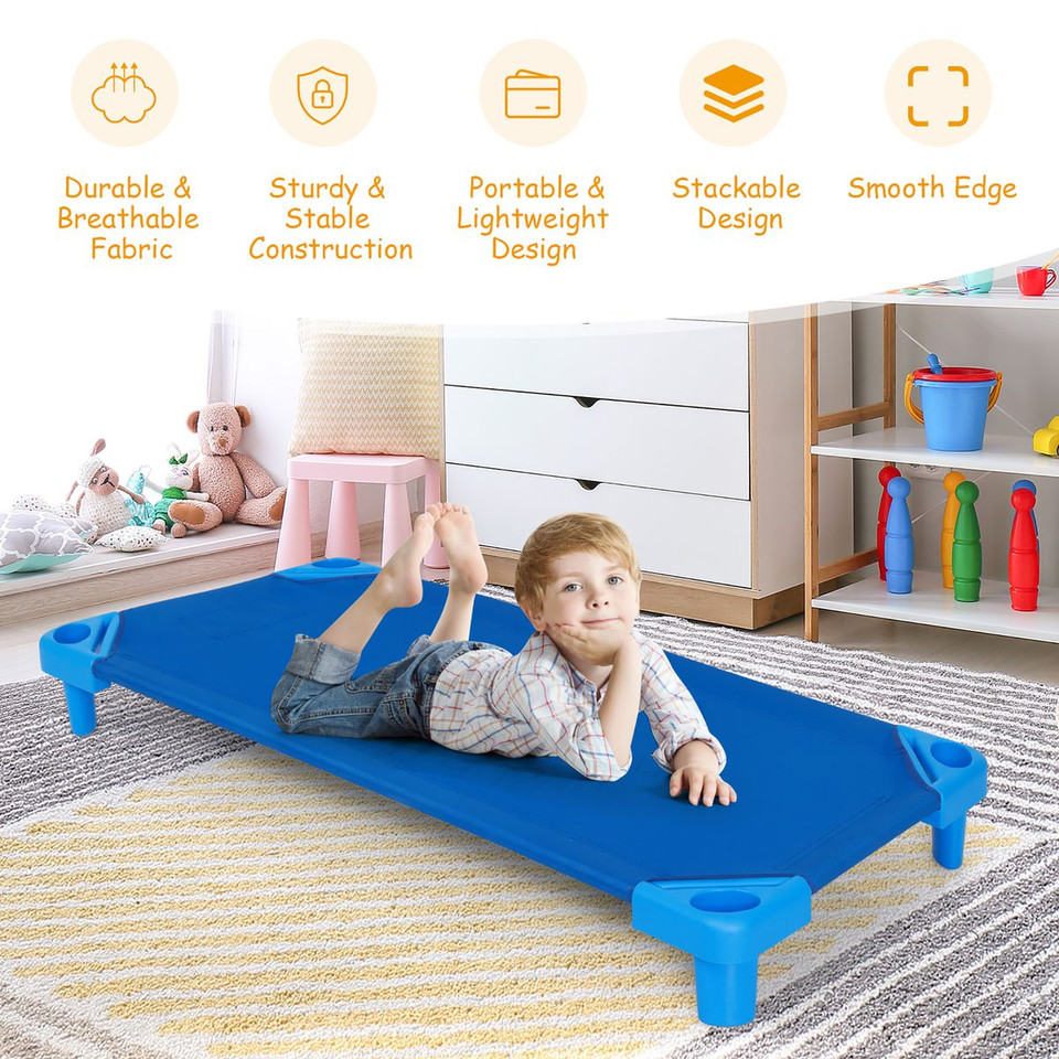 Kids Stackable Nap-Time Cots (6-Pack) product image