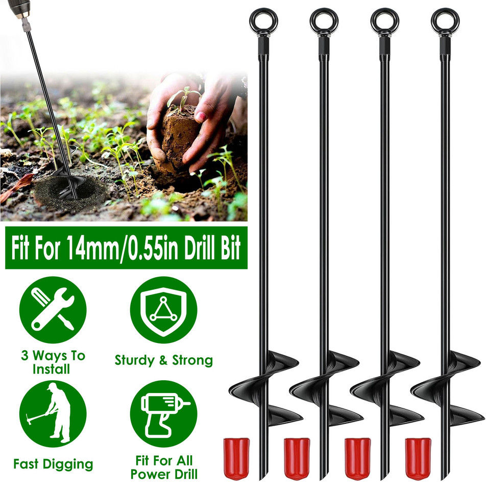 iMounTEK® Ground Auger Drill (4-Pack) product image