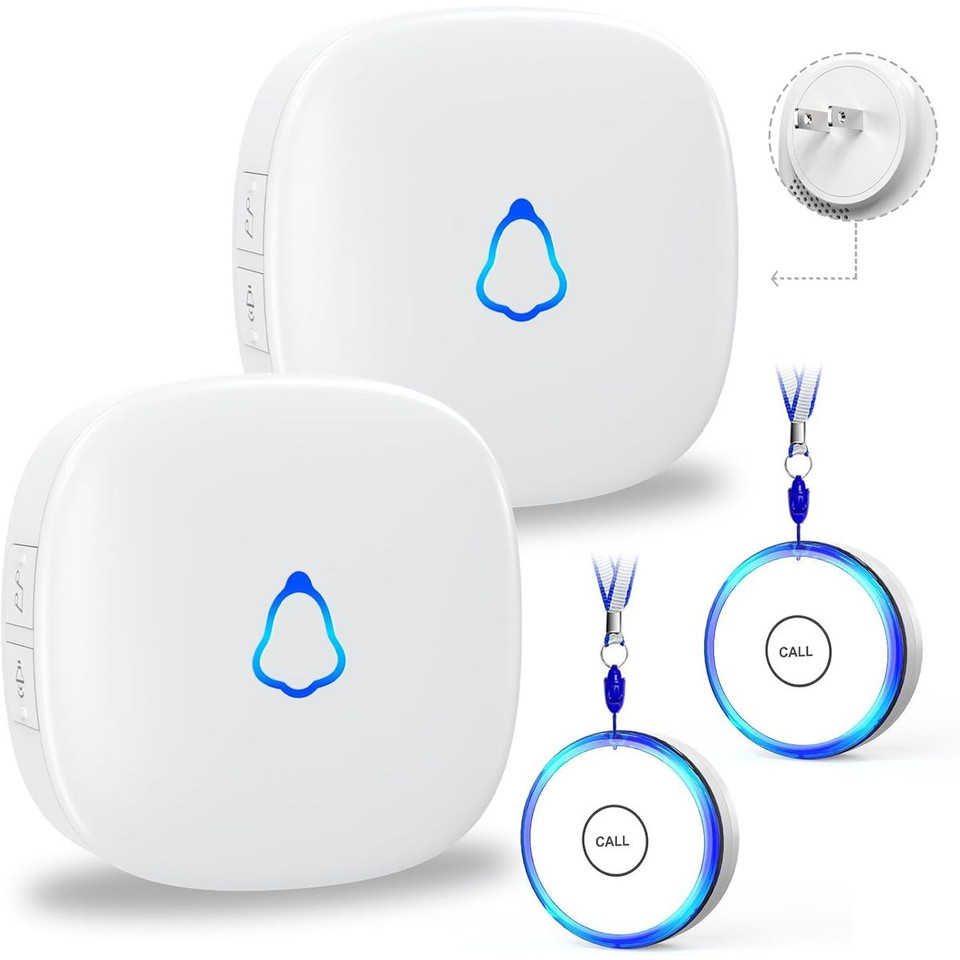 Caregiver Pager and Wireless Call/Panic Button (2-Pack) product image