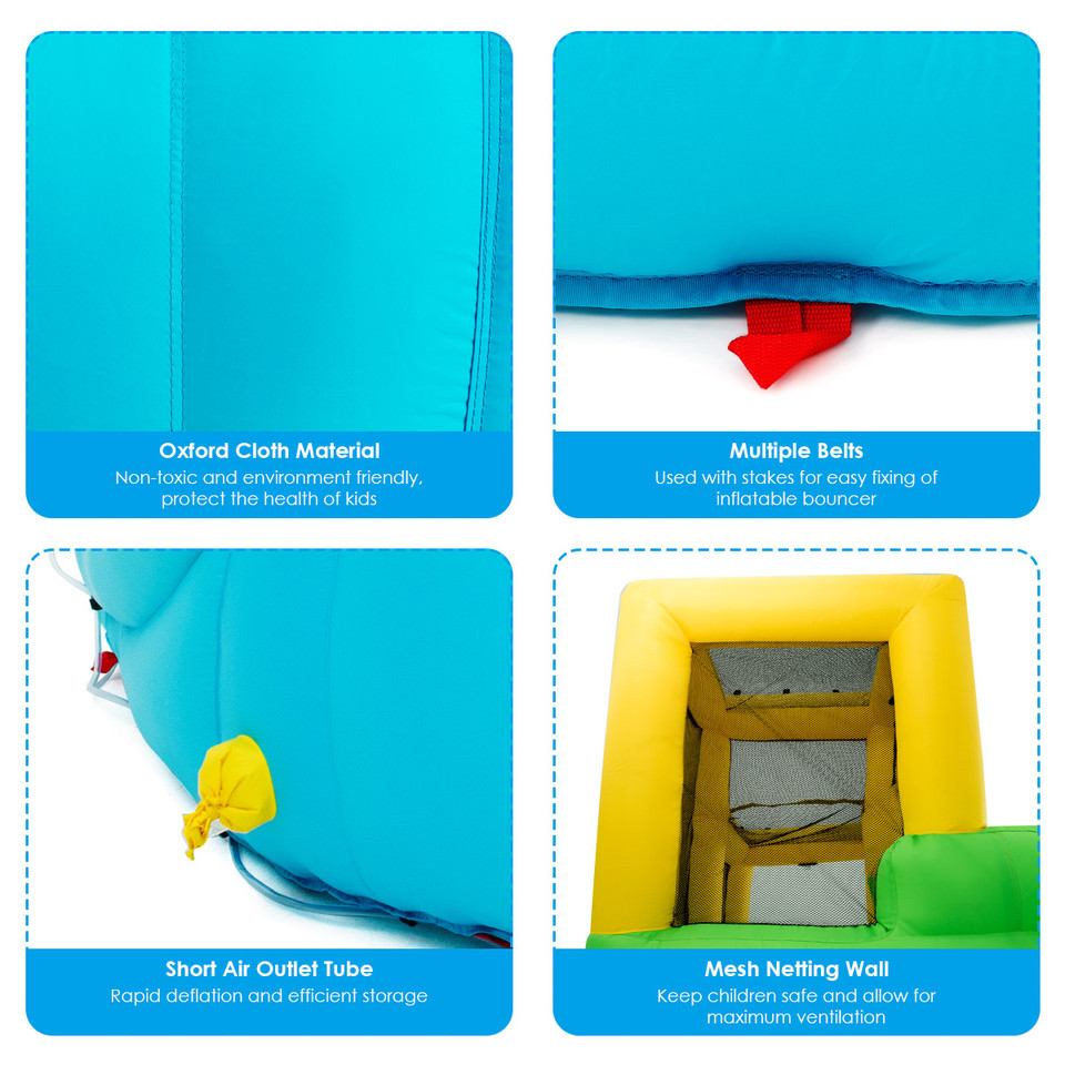 Goplus Inflatable Water Park Two-Slide Bounce House product image