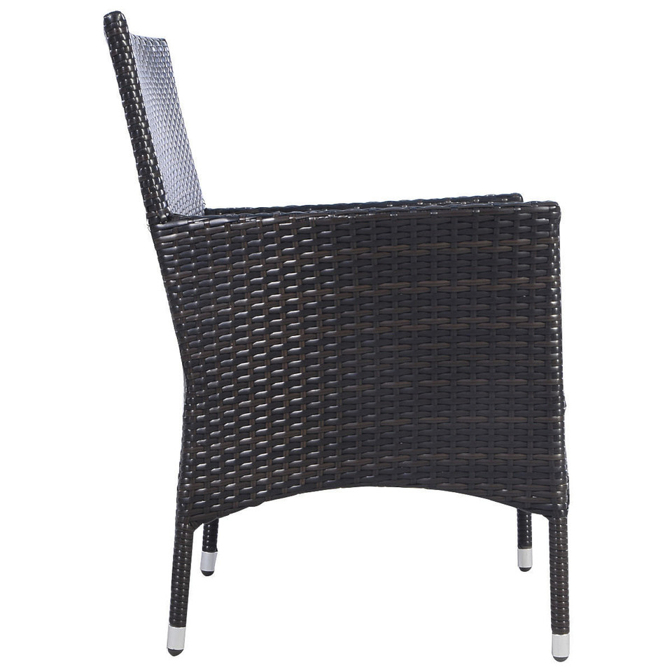 Costway Outdoor Patio Wicker Rattan Arm Chairs (Set of 2) product image