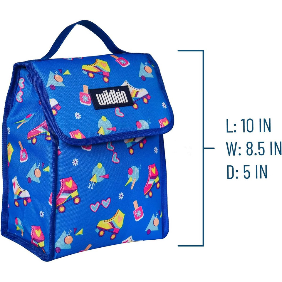 Wildkin® Rad Roller Skates Overnighter Duffel Bag  and Lunch Bag product image
