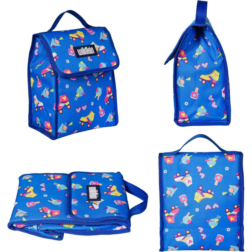 Wildkin® Rad Roller Skates Overnighter Duffel Bag  and Lunch Bag product image