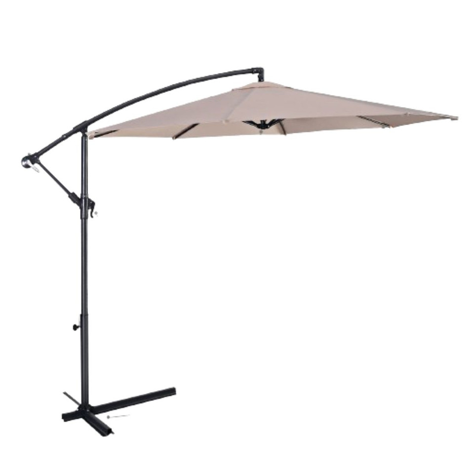 Goplus 10ft Hanging Patio Umbrella Sun Shade product image