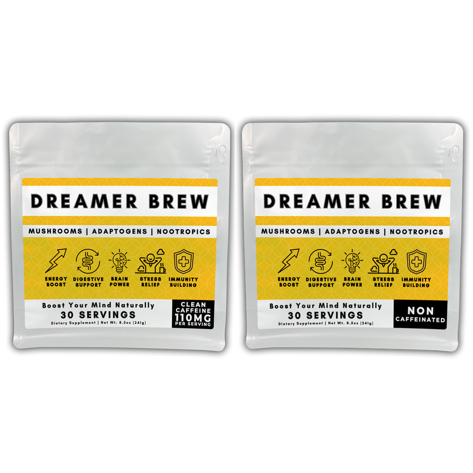 Dreamer Brew™ Coffee Alternative, 30 Servings (With & without Caffeine) product image