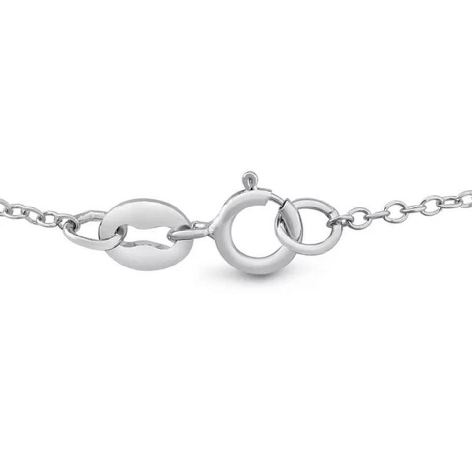1/4-Carat Moissanite Solitaire 18-Inch Necklace in Sterling Silver product image
