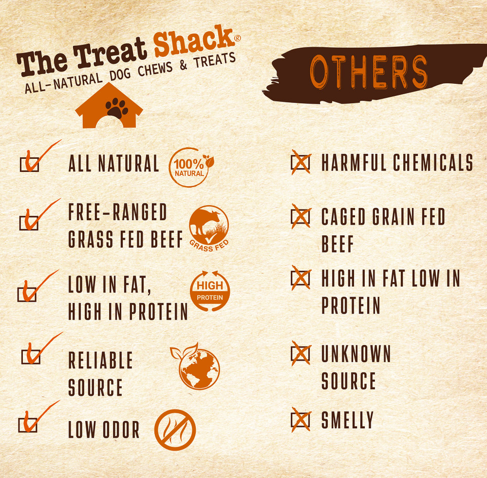 The Treat Shack® 6-Inch Beef Esophagus Gullet Flat Dog Treat (15 to 60 ct.) product image