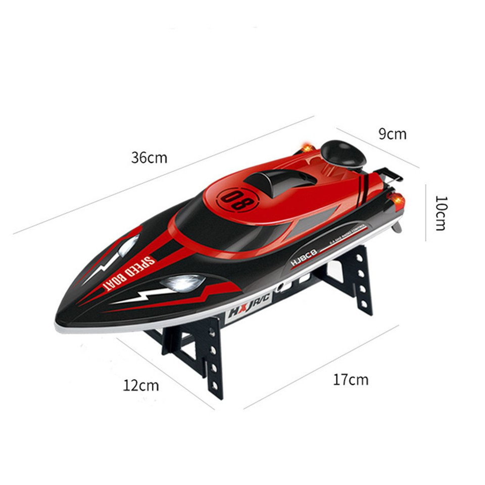 2.4GHz RC Boat: 20+ MPH High Speed Remote Control Boat for Kids for Pools and Lakes, Low Battery Alarm product image