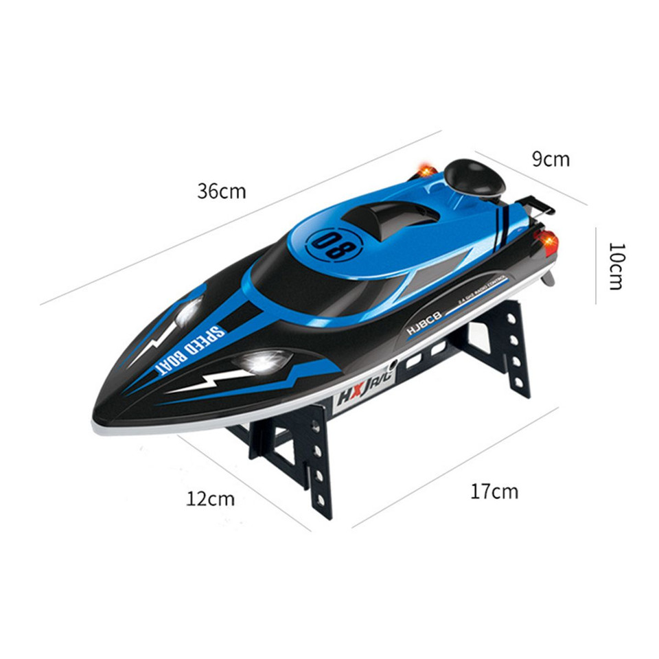 2.4Ghz RC Boat, 22MPH High Speed Remote Control Boat for Adults and Kids, for Lakes and Pools, Low Battery Alarm(Blue) product image