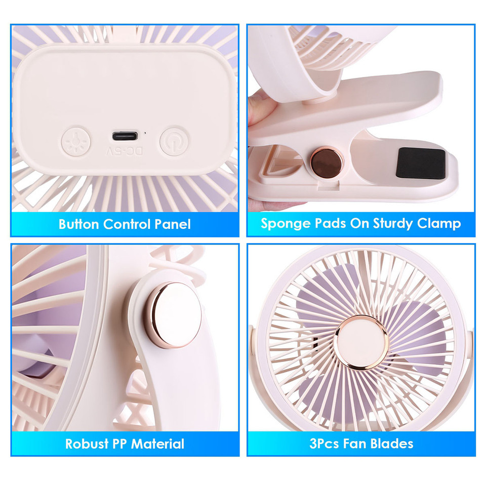iMounTEK® 5-Speed Clip Fan product image