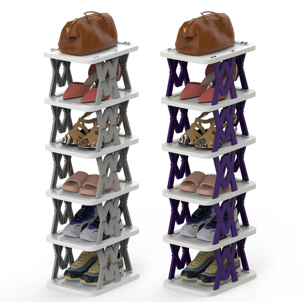 NewHome™ 6-Tier Narrow Shoe Rack product image