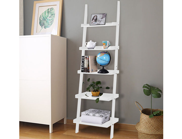 Versatile 5-Tier Ladder Bookshelf product image