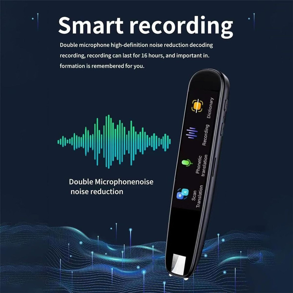 Translation Pen Scan Reader For Students,Dyslexia,Travelers & Businessmen Multipurpose Device Supports Voice Translation Between 112 Languages product image