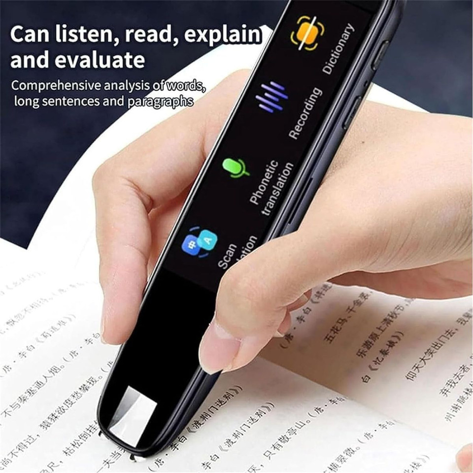 Translation Pen Scan Reader For Students,Dyslexia,Travelers & Businessmen Multipurpose Device Supports Voice Translation Between 112 Languages product image
