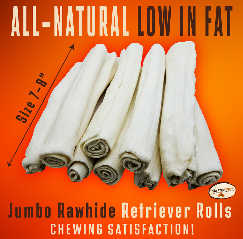 The Treat Shack® Rawhide Retriever Rolls Dog Treats product image