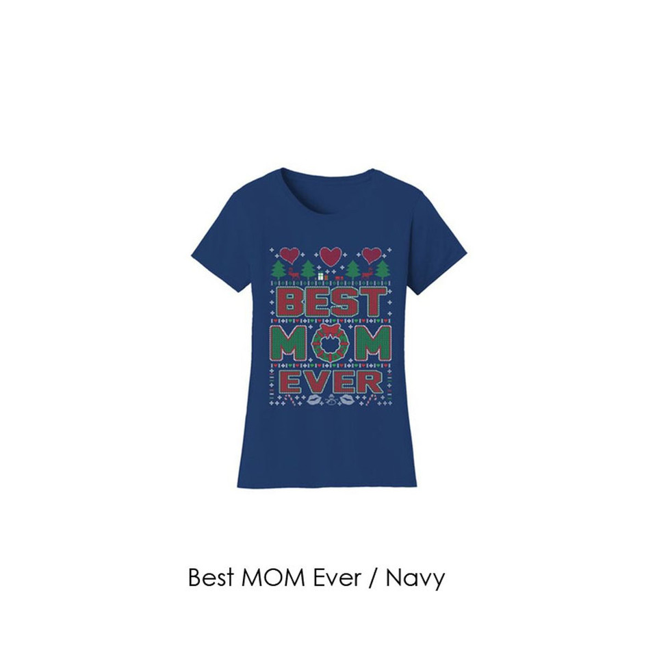 Women's Christmas Sweater T-Shirts - Mom and Grandma Edition product image
