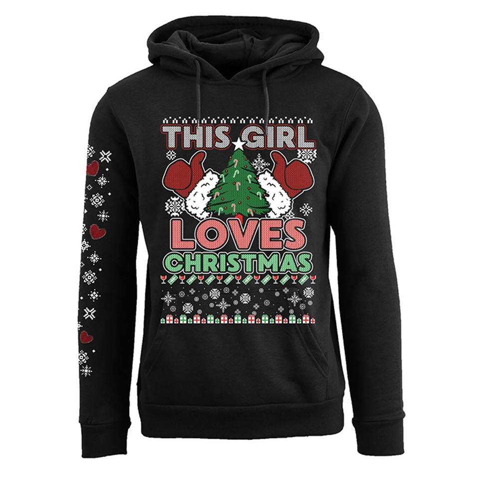 Women's Funny Holiday Pull Over Hoodie product image