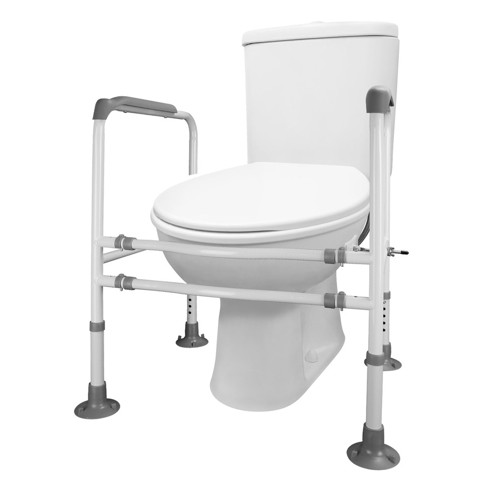 NewHome™ Adjustable Safety Rails for Toilets product image