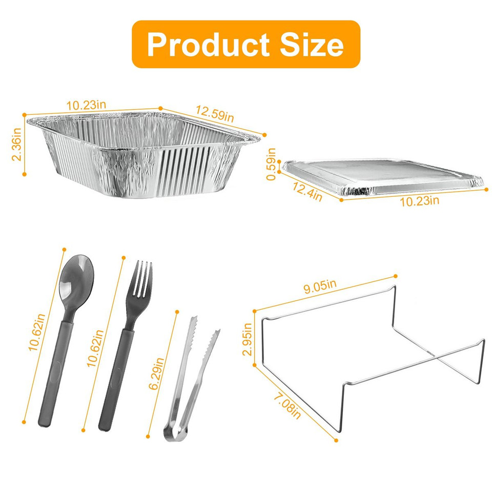36-Piece Disposable Chafing Dish Set product image