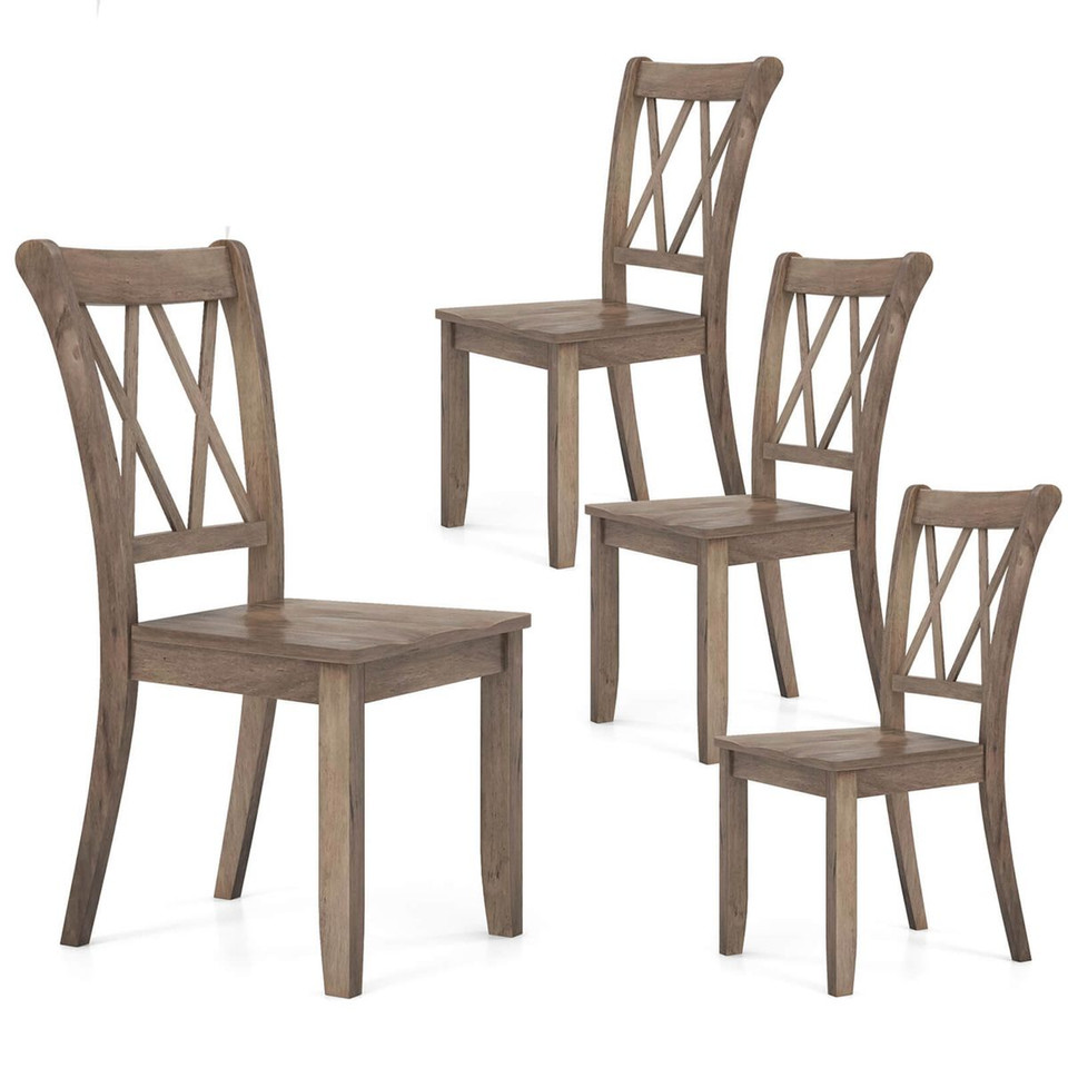 Wooden Farmhouse Dining Chairs (Set of 2) product image