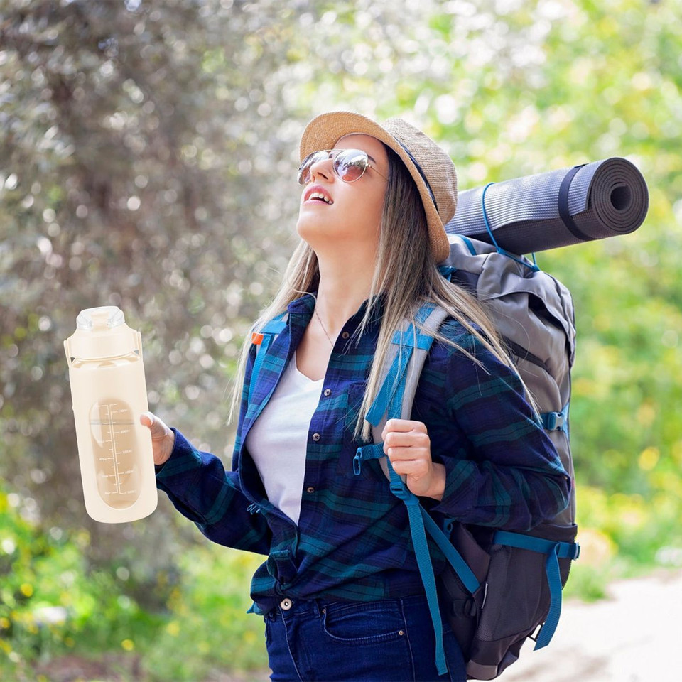 NewHome™ 32/64-Ounce Time Marker Water Bottle product image