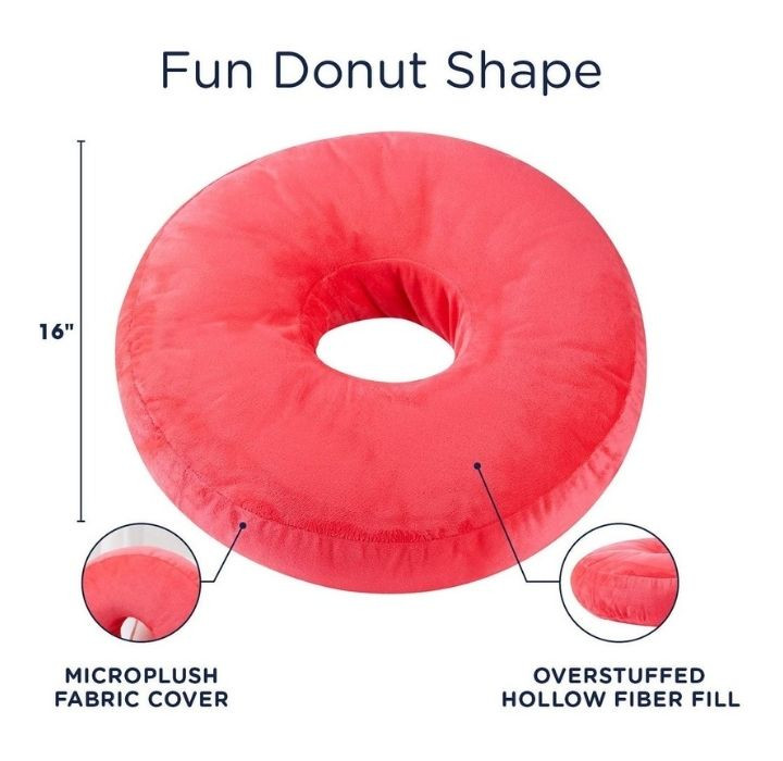 Super Soft Round Microplush Pillow product image