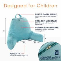 Kids' Foam-Filled TV & Reading Backrest Pillow with Cover product image