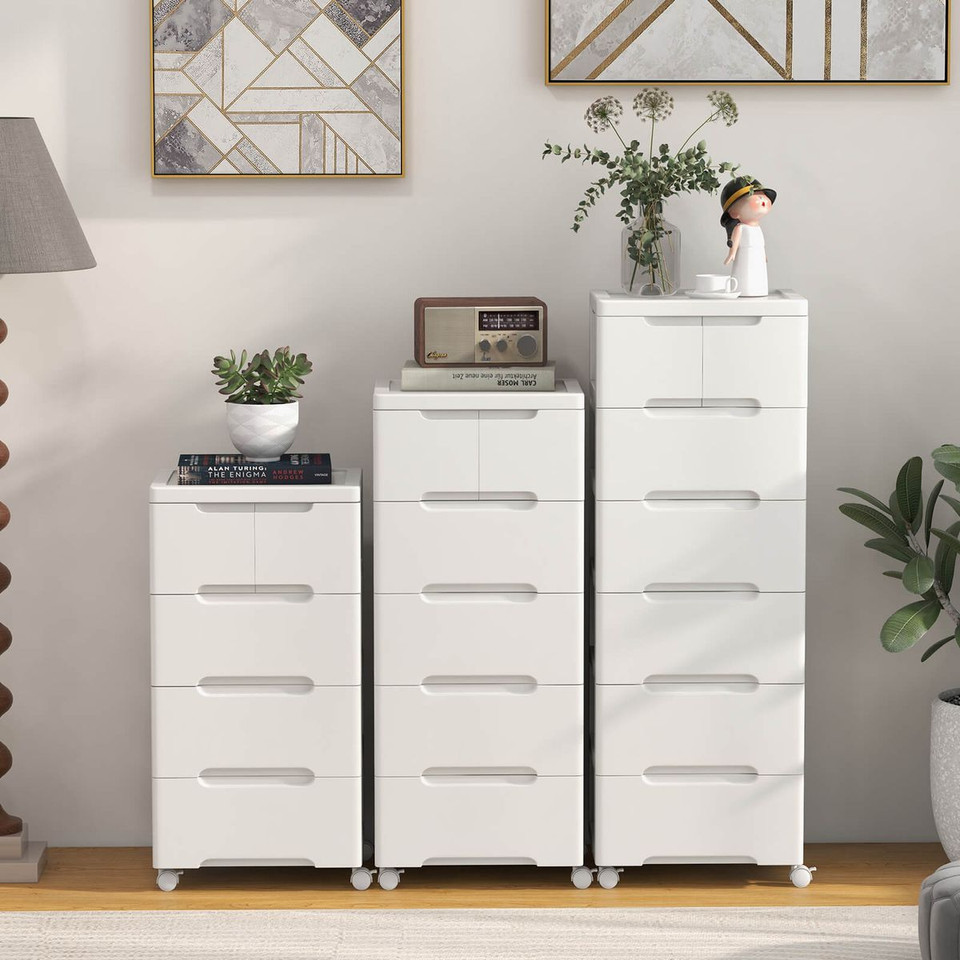 7-Drawer Rolling Storage Cabinet (1 or 2-Pack) product image