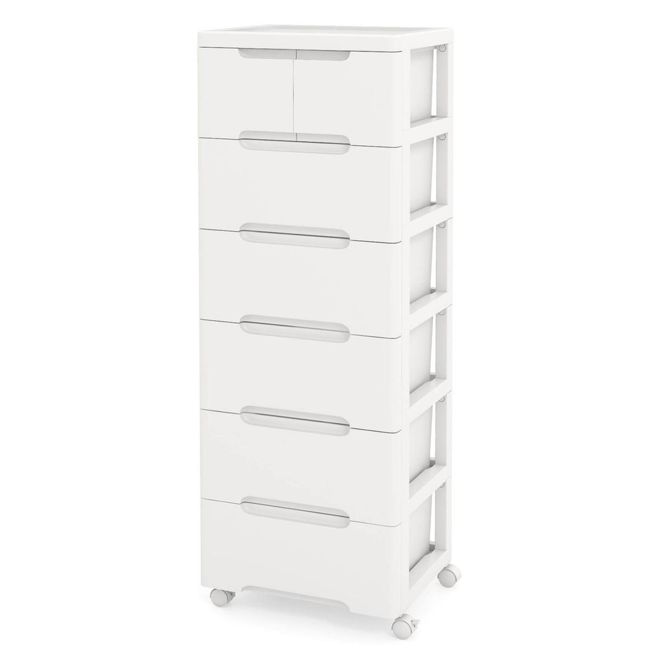 7-Drawer Rolling Storage Cabinet (1 or 2-Pack) product image