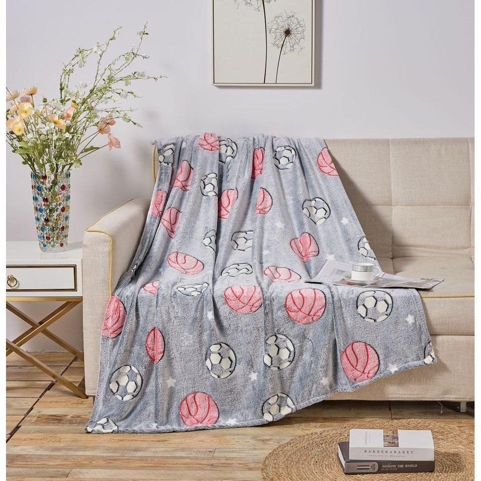 Glow-in-the-Dark 50 x 60-Inch Throw Blanket product image