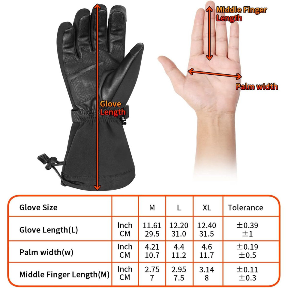 Unisex Rechargeable Heated Gloves product image