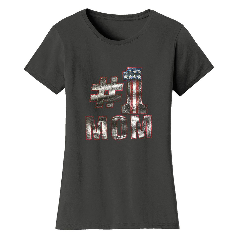 Mother’s Day Rhinestone Bling T Shirt product image
