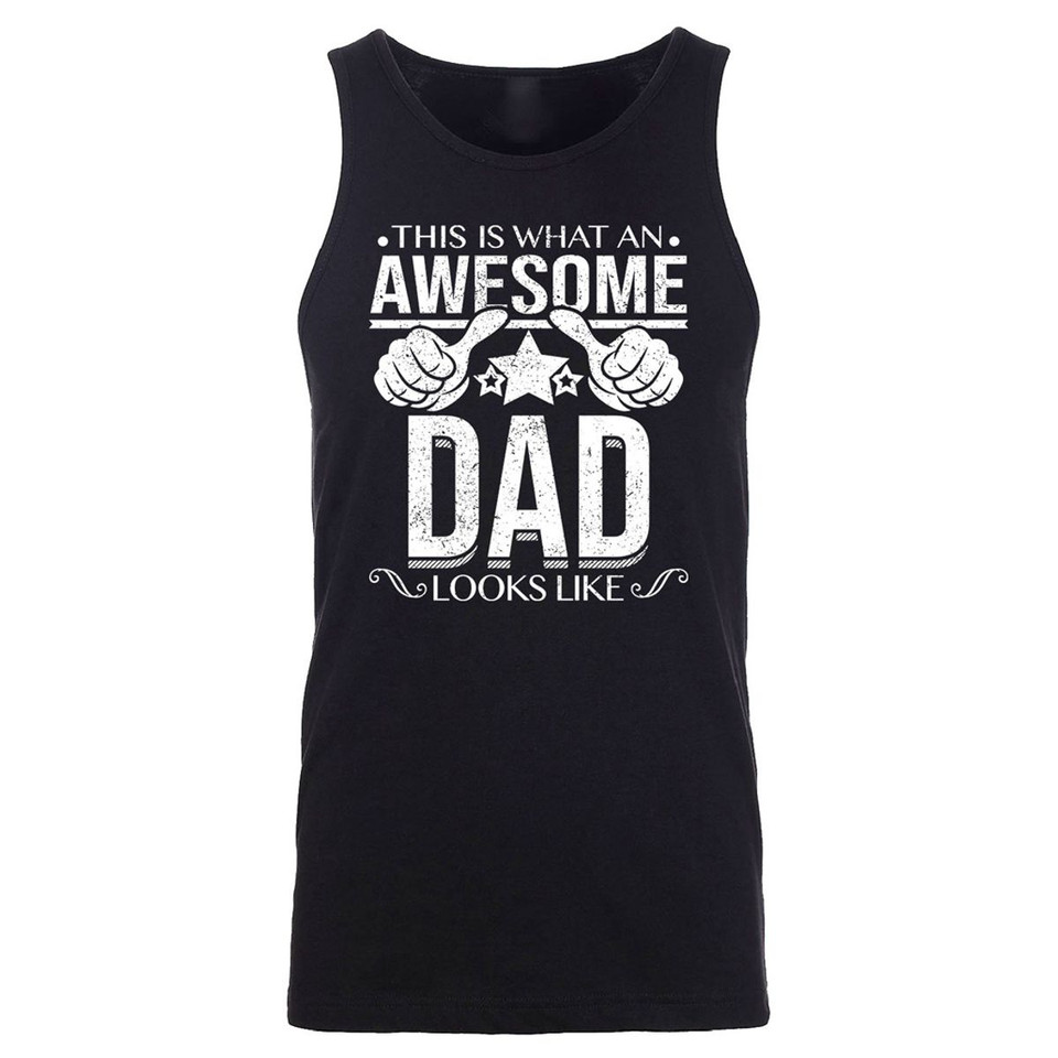 Men's Awesome Dad Grandpa Father's Day Tank Top product image