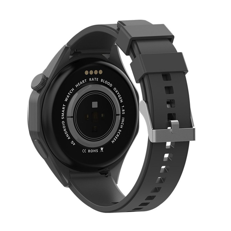 4G LTE Satellite GPS Navigation X11 Android Smartwatch 1.85 Inch Screen APP Download Dual Camera Smartwatch (Black, RAM 2GB ROM 32GB) product image