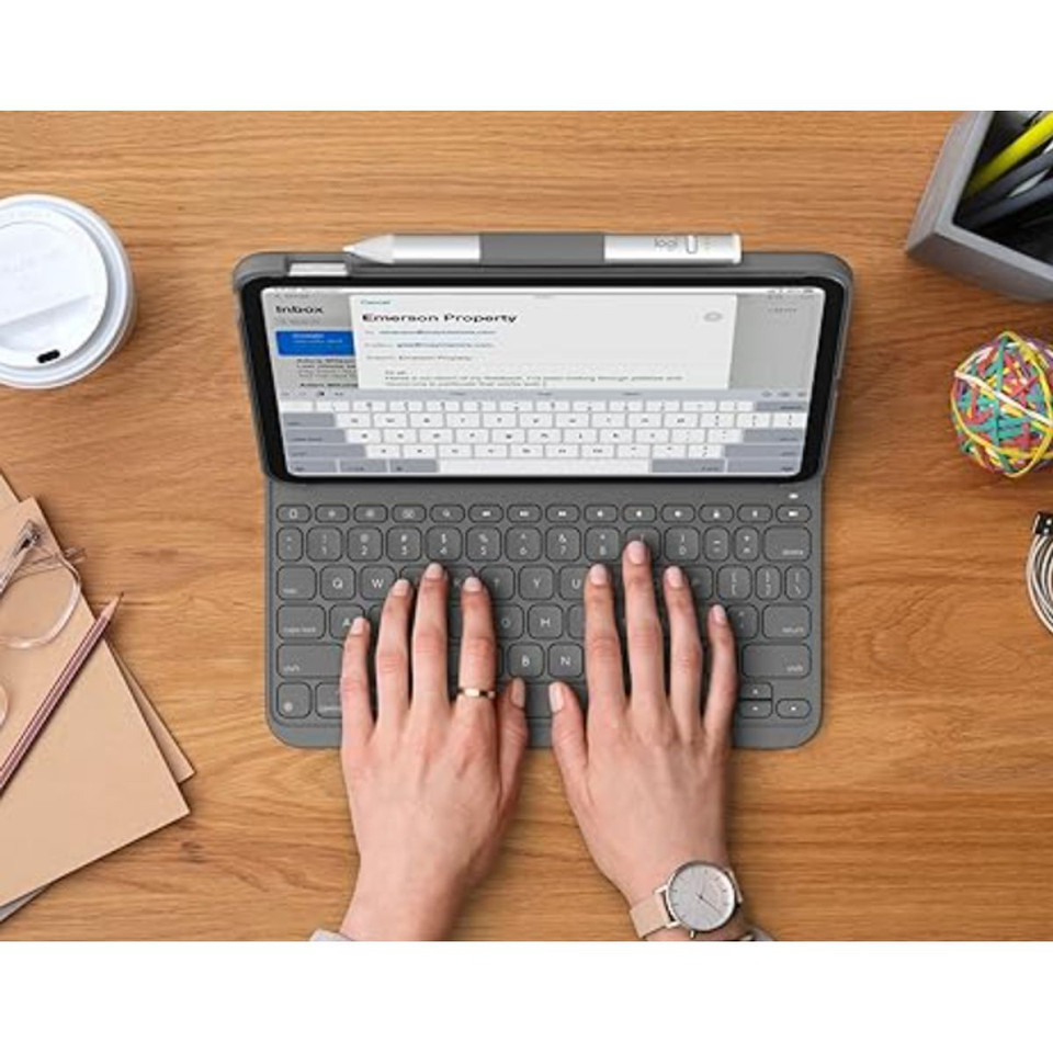 Logitech Combo Detachable Keyboard Case for iPad 10th Gen product image