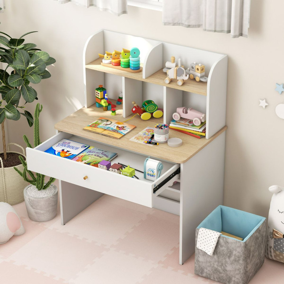 Kids Wooden Writing Table with Storage product image