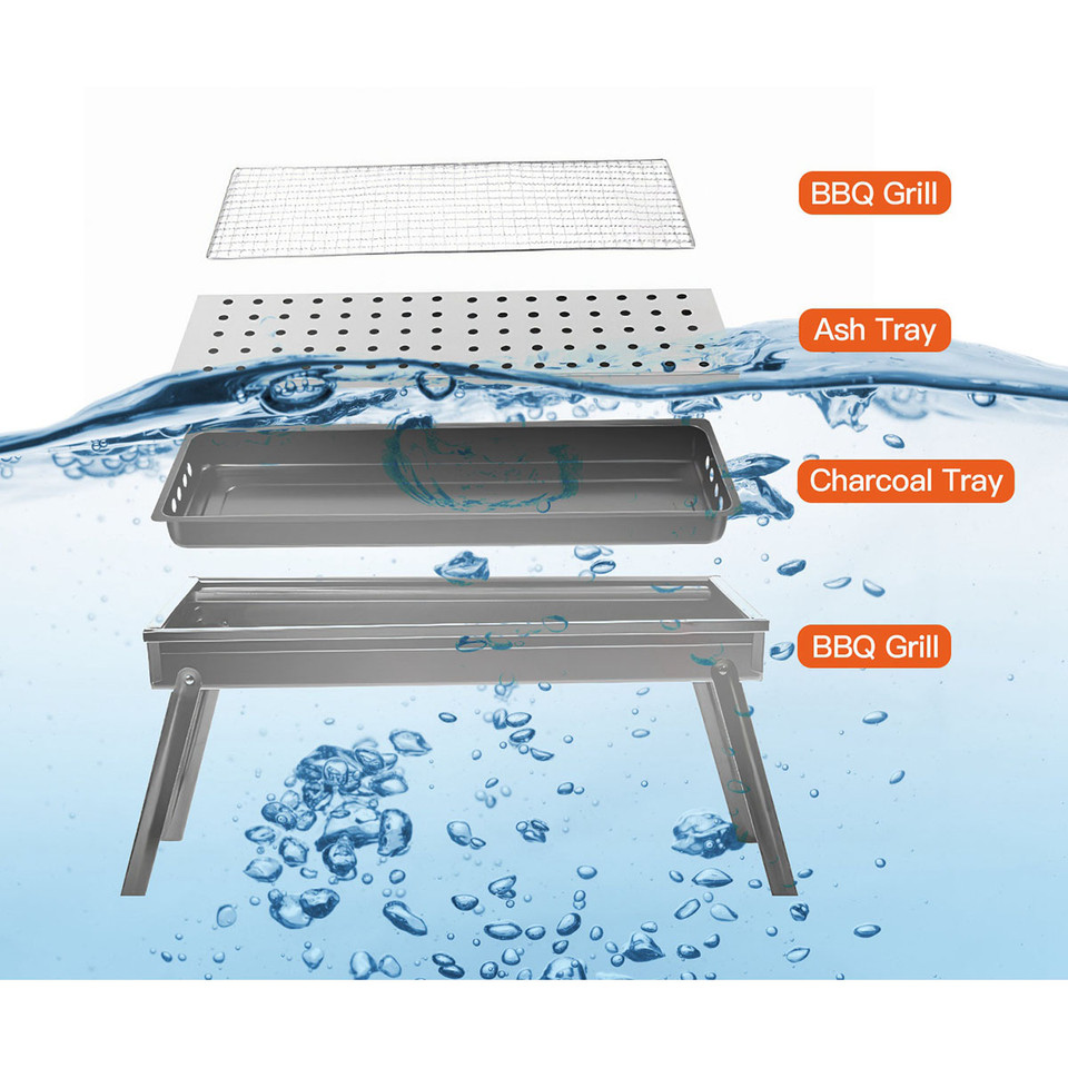 Portable Foldable Charcoal BBQ Grill product image