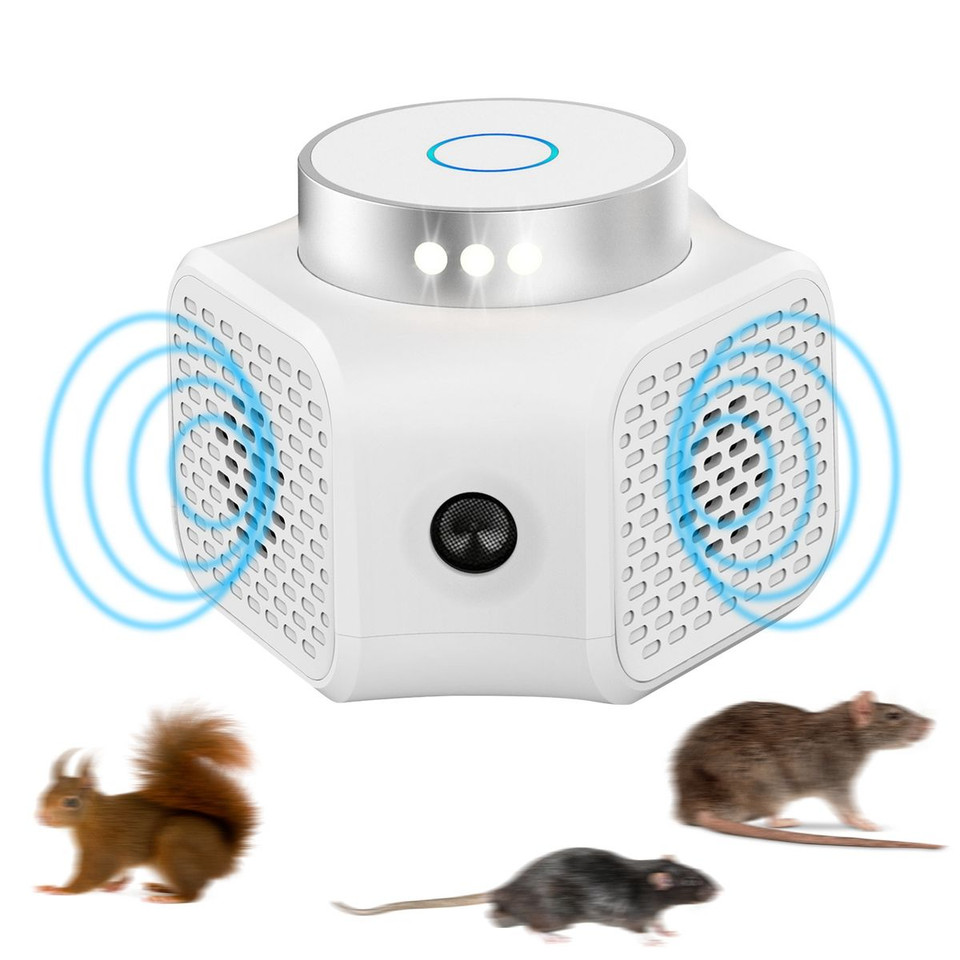 360° Ultrasonic Rodent Chaser (1- or 2-Pack) product image