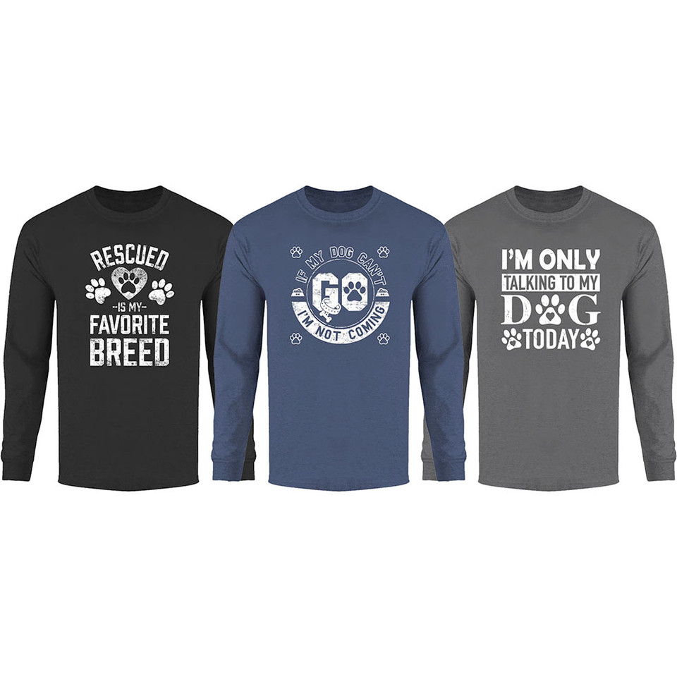 Men's Best Dog Ever Long Sleeve Shirt product image