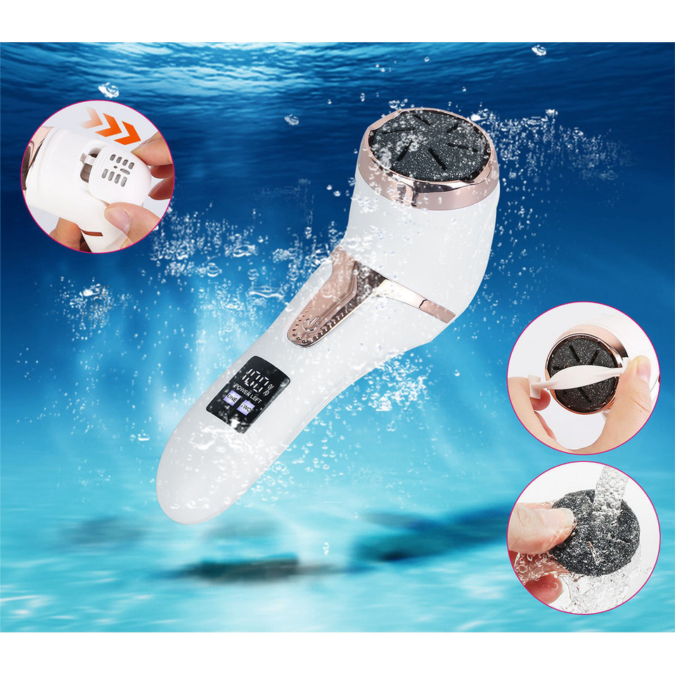 17-Piece Electric Foot Callus Remover Grinder with Vacuum product image
