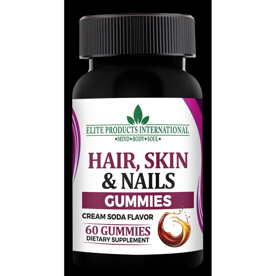 Hair, Skin & Nails Gummies, Cream Soda Flavor, 60 ct. product image