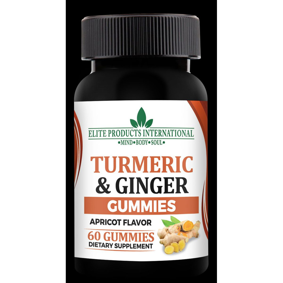 Turmeric & Ginger Gummies, Apricot Flavor, 60 ct. product image