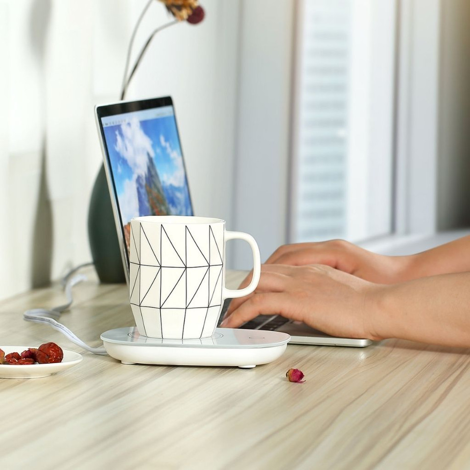 Coffee Mug Warmer with Auto Shut-off Function (1 or 2-Pack) product image