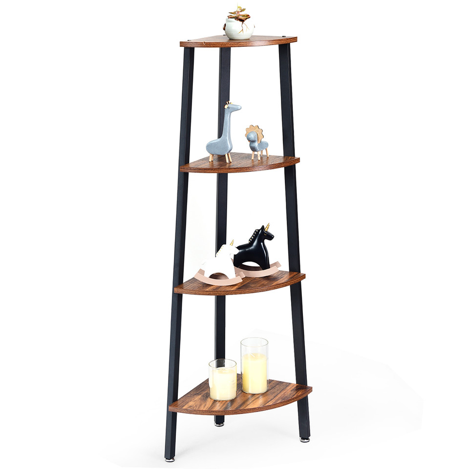 4-Tier Corner Bookcase  product image
