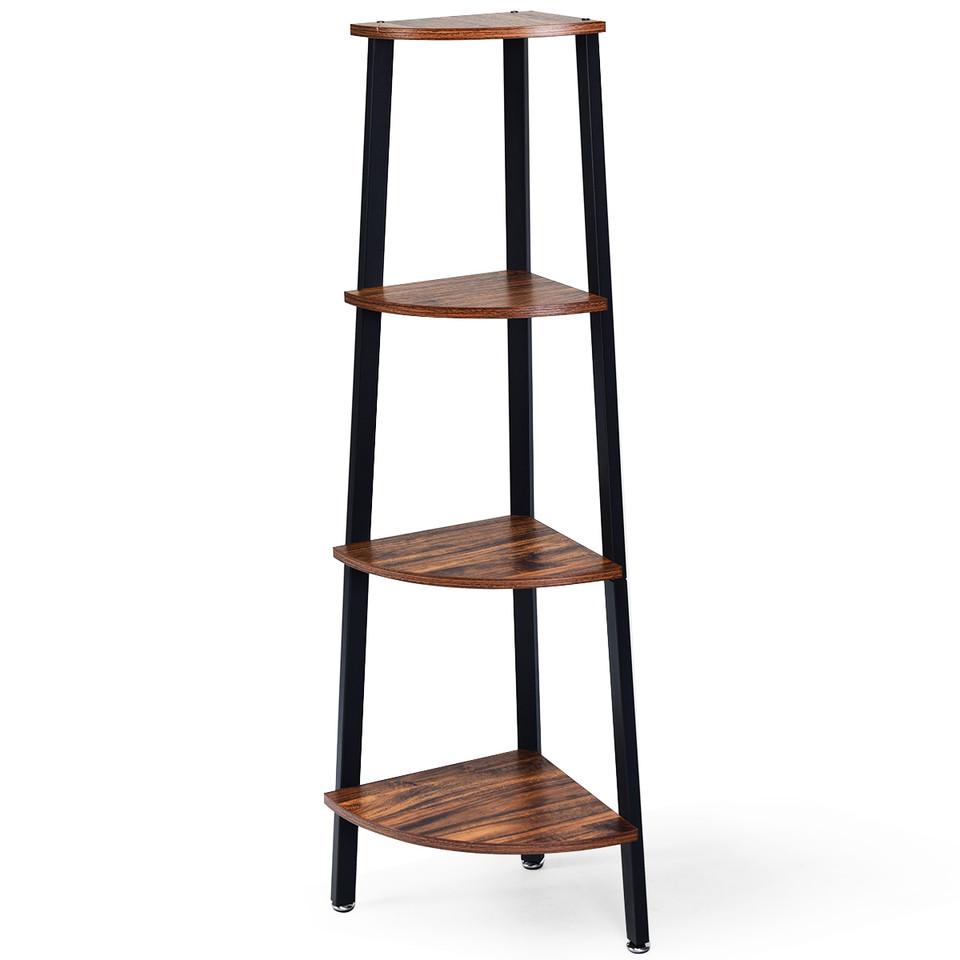 4-Tier Corner Bookcase  product image