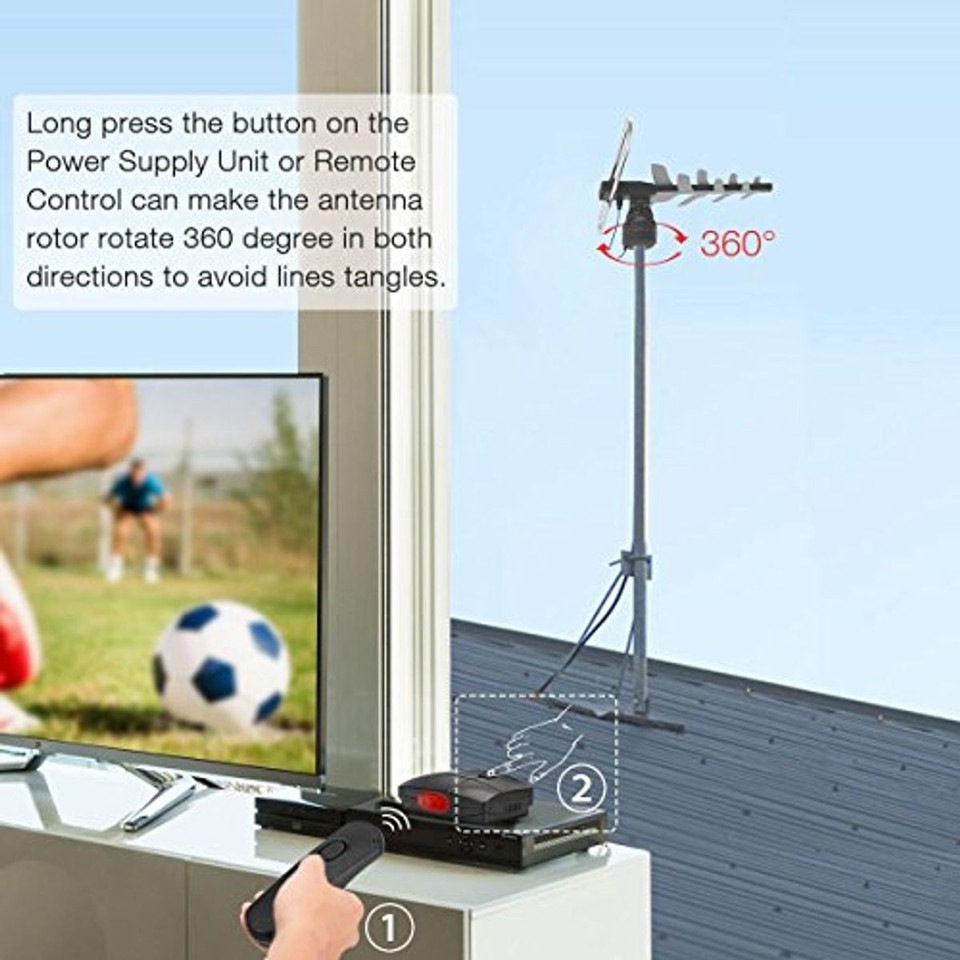 1byone Outdoor HD TV Antenna  product image